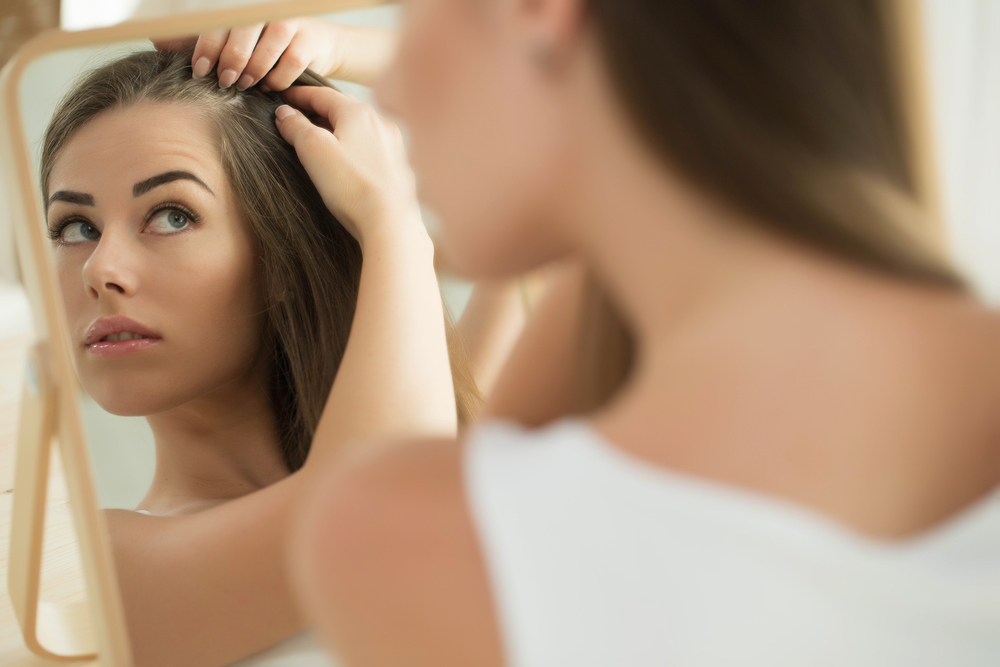 Thinning hair loss in women